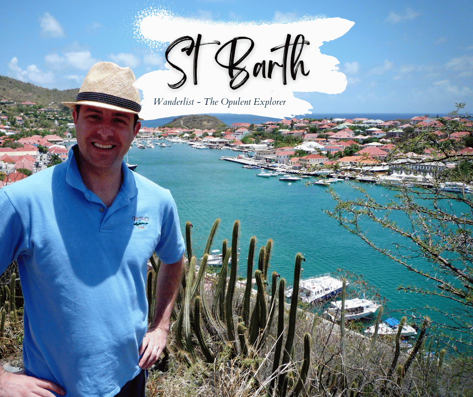 Stuart Marra in St barth - The Opulent Explorer 