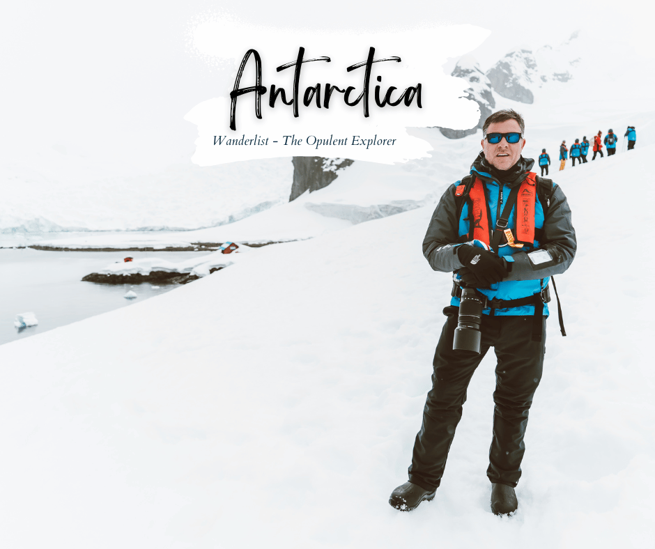 Stuart Marra in Antarctica
